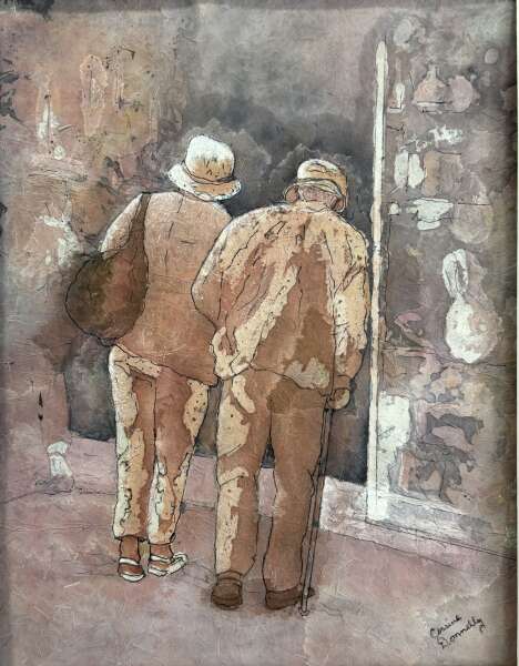 "In Love and Khakis" - companion poem is below
