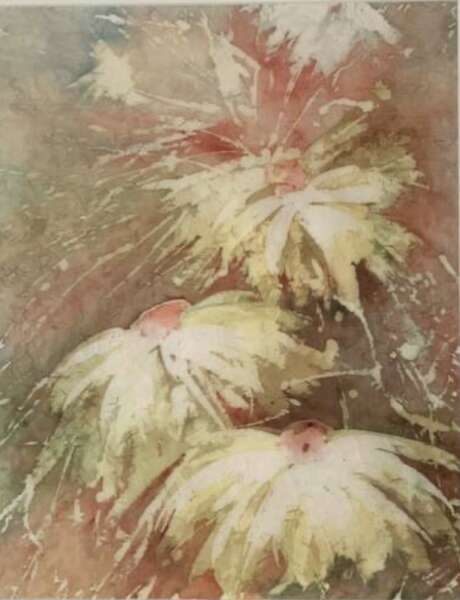 "A Return to Stardust" painting & its poem