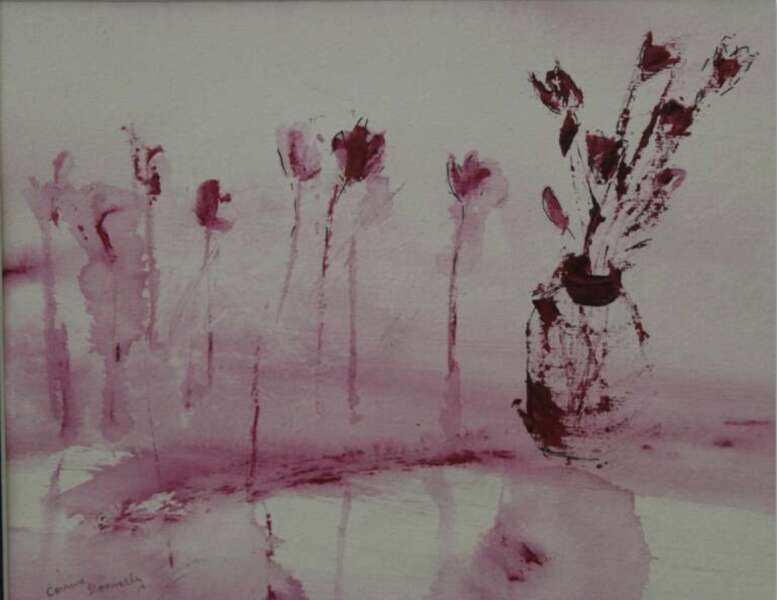 "Self Reflection" painting & its poem "Self Reflection" painting & its poem