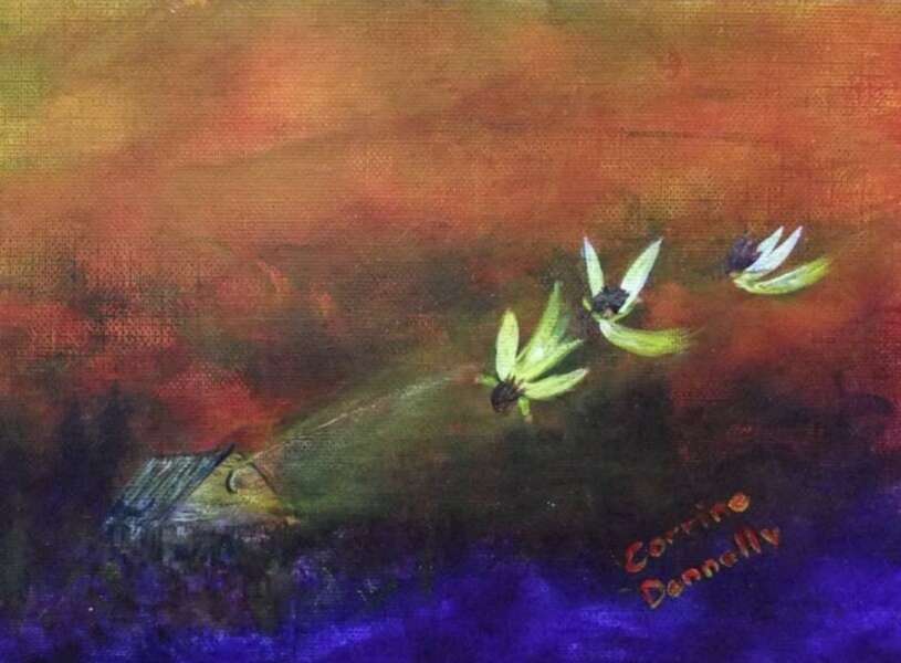 "The Beacon" painting & its poem