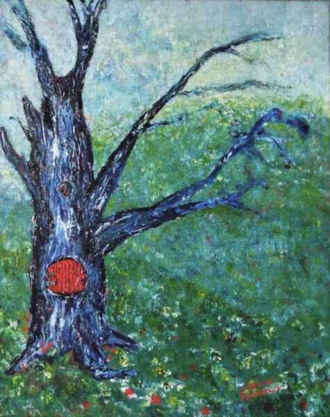 "The Red Door" & its painting